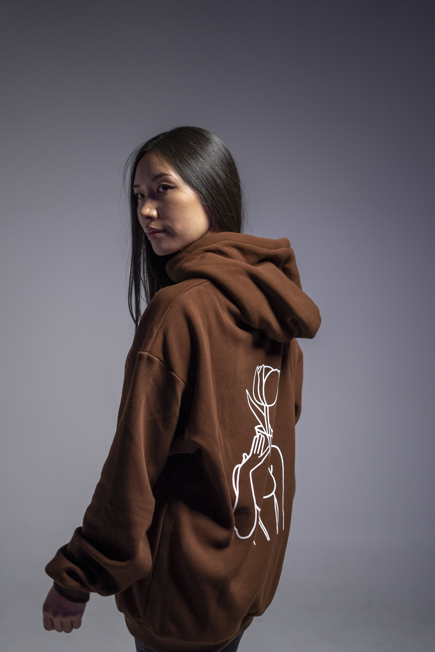 Mocha Brown Heavyweight Hoodie