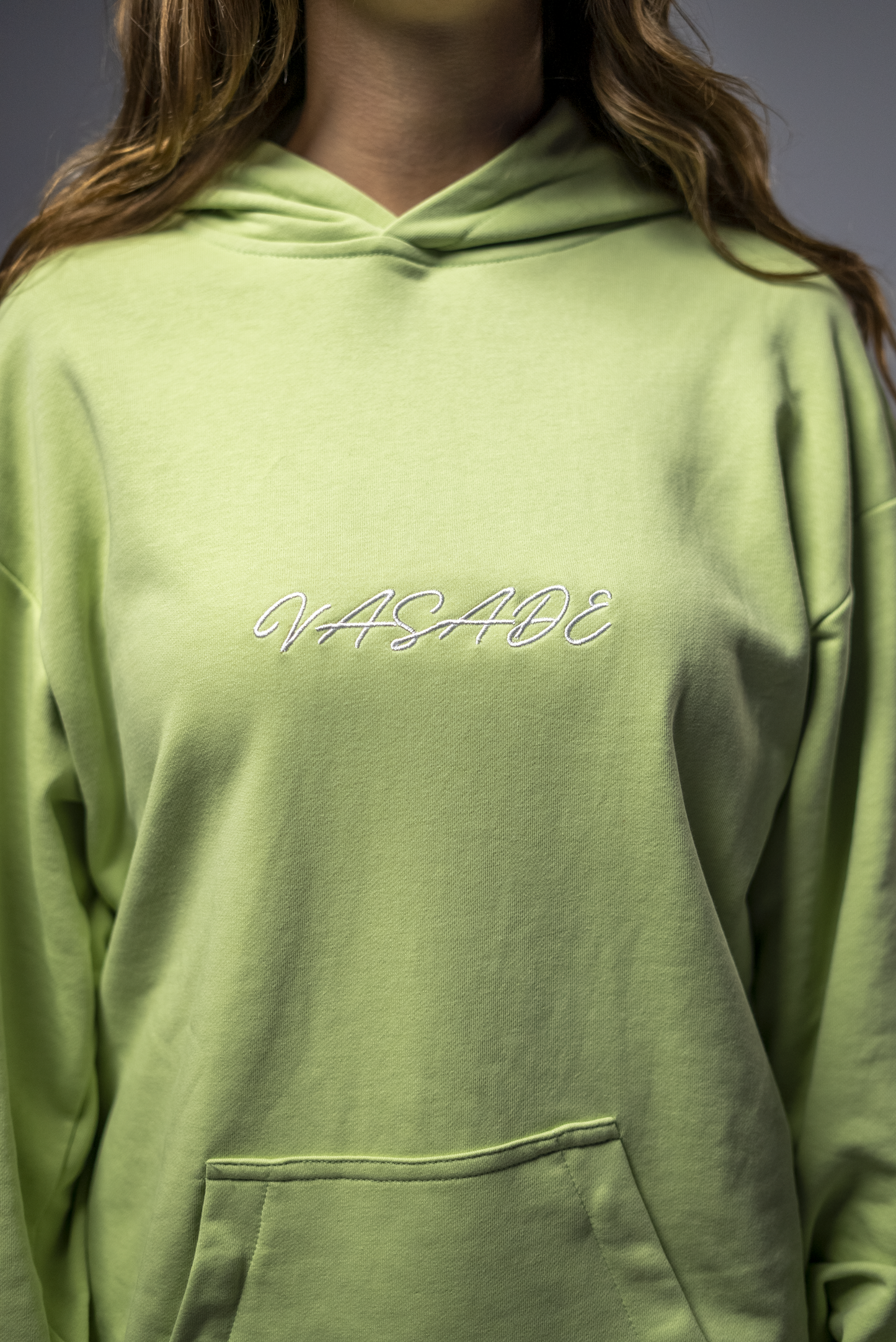 Green French Terry Lightweight Hoodie