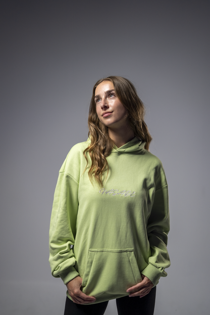 Green French Terry Lightweight Hoodie